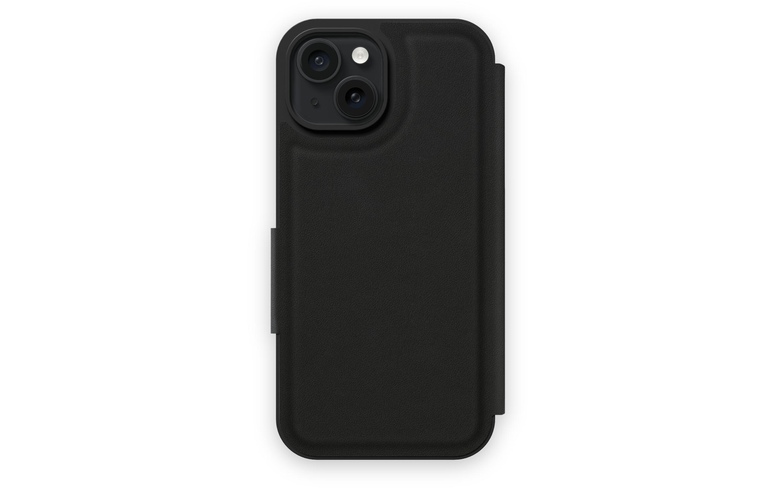 Book Cover iPhone 15 BlackBook Cover im für das Apple iPhone 15