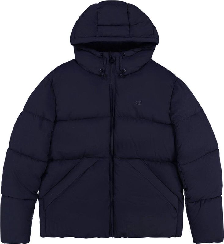 Champion - Legacy Outdoor - Hooded Jacket - Marineblauw - WR Gerecycled Nylon 137 g