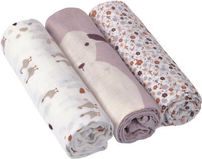 Lässig Heavenly Swaddle Tepper 80x80, MultiFlowers