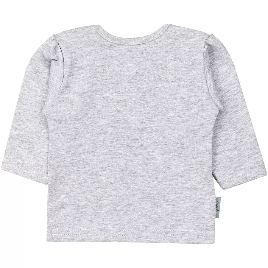 TupTam Baby Mädchen Langarmshirt 5er Set graurosa
