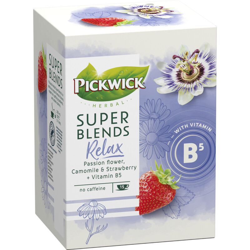 Pickwick Super blends relax kruidenthee