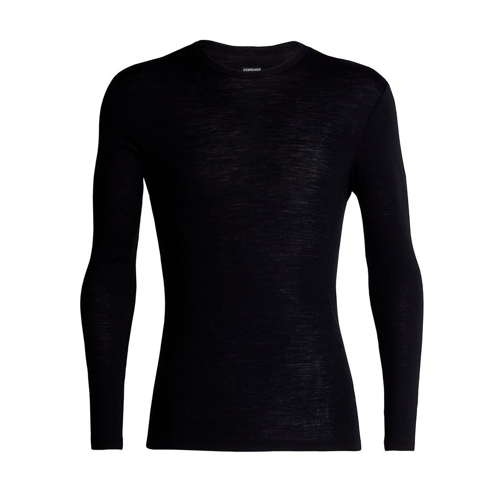 Icebreaker 175 EVERYDAY MERINO - Sous-couche Homme black
