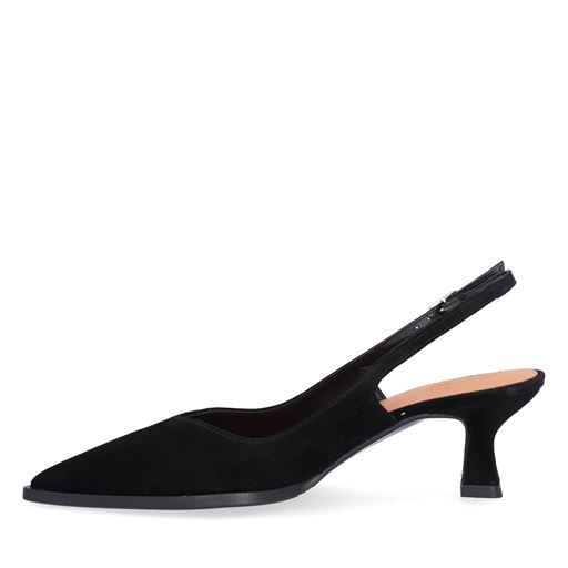 Billi Bi A8089 Højhælede Sko, Black Suede, 38