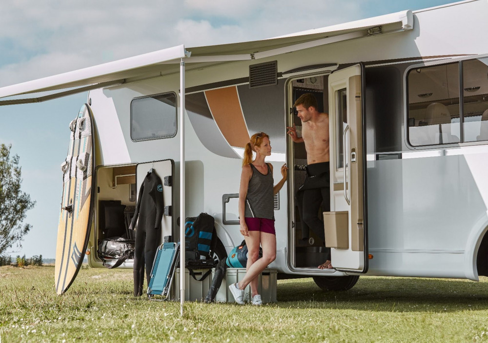 Thule 8000 Crème 550 Mystic-Grey cassetteluifel