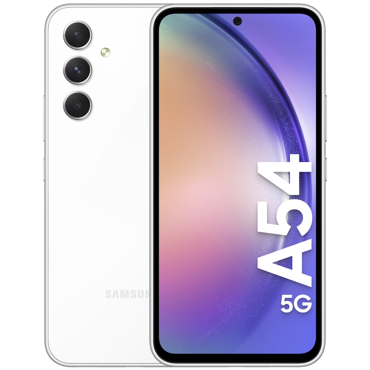 Samsung Galaxy A54 5G smarttelefon 8/128GB (hvit)