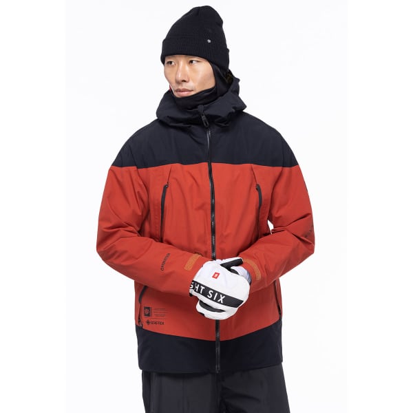Veste snowboard 686 GORE-TEX HYDRASTASH SYNC JKT BRICK RED CLRBLK