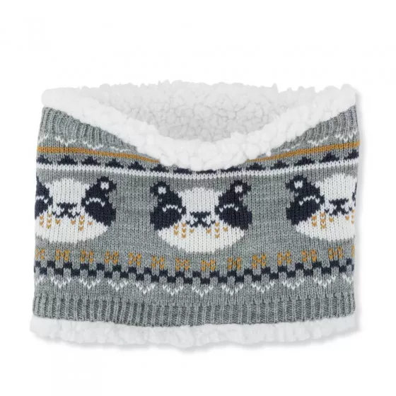 Snood GRIS CHARLIE & FRIENDS