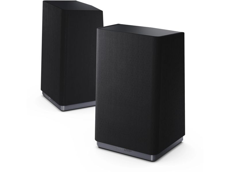 Sharp Home Cinema Speaker Set CPAWS2001 Schwarz Rückwärtige Surround-Lautsprecher