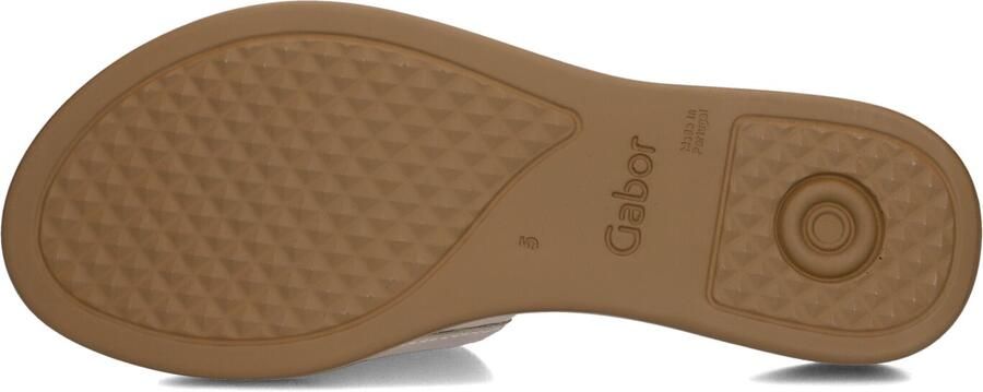 Gabor 730 Slippers Dames Goudkleurig