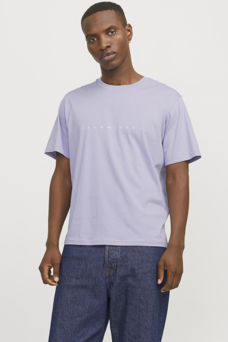 Jack & Jones paarse heren t-shirt