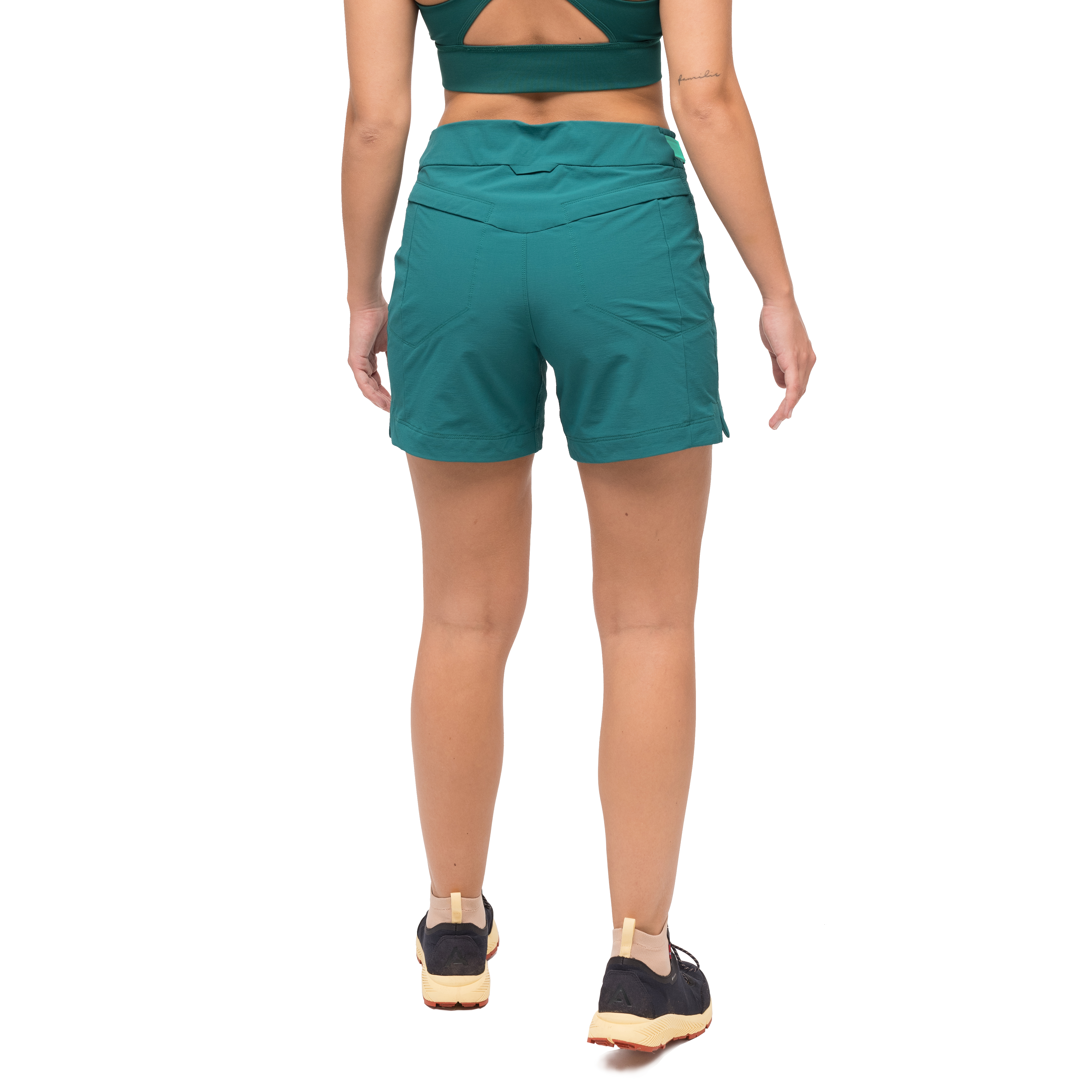 Tind Softshell Shorts Dame Malachite Green