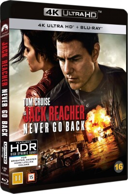 Jack Reacher 2: Never Go Back - 4K Ultra HD Blu-Ray