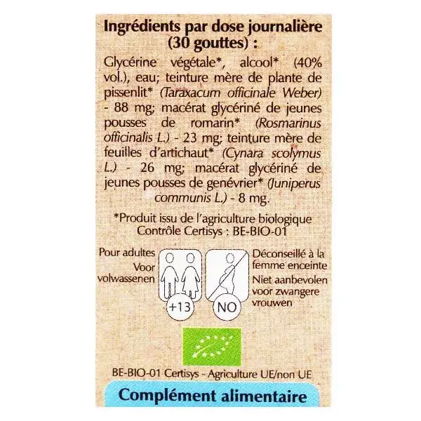 Herbalgem Complexe de Gemmothérapie Dépuragem Dépuratif Bio 30ml