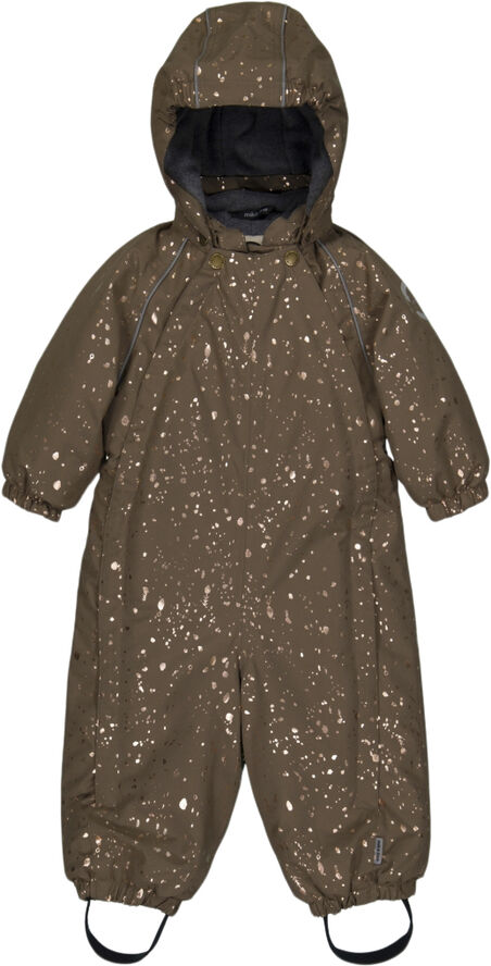 Mikk-Line Polyester Baby Suit - Glitter Chocolate chip