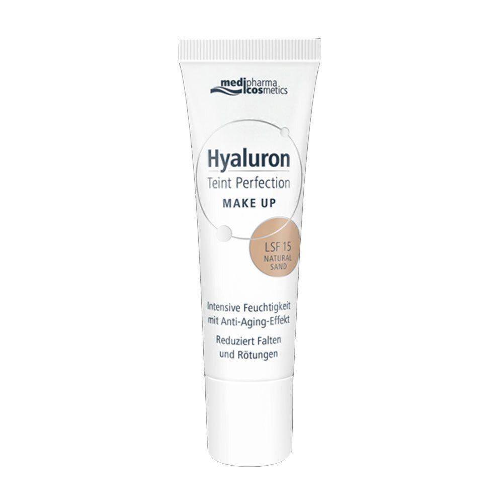 medipharma cosmetics Hyaluron Teint perfection Make Up Natural Sand LSF 15