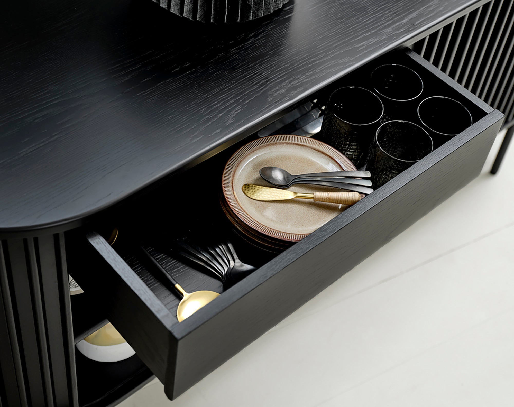 Morrin Dressoir M - Zwart
