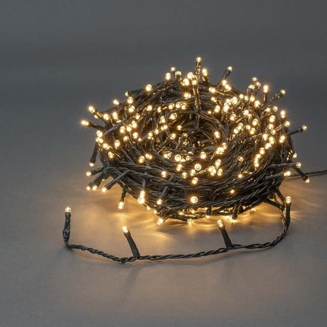 Nedis Julebelysning | Snor | 720 LED's | Varm Hvid | 54.00 m | Lyseffekter: 7 | Indendørs eller udendørs | Strømforsyning
