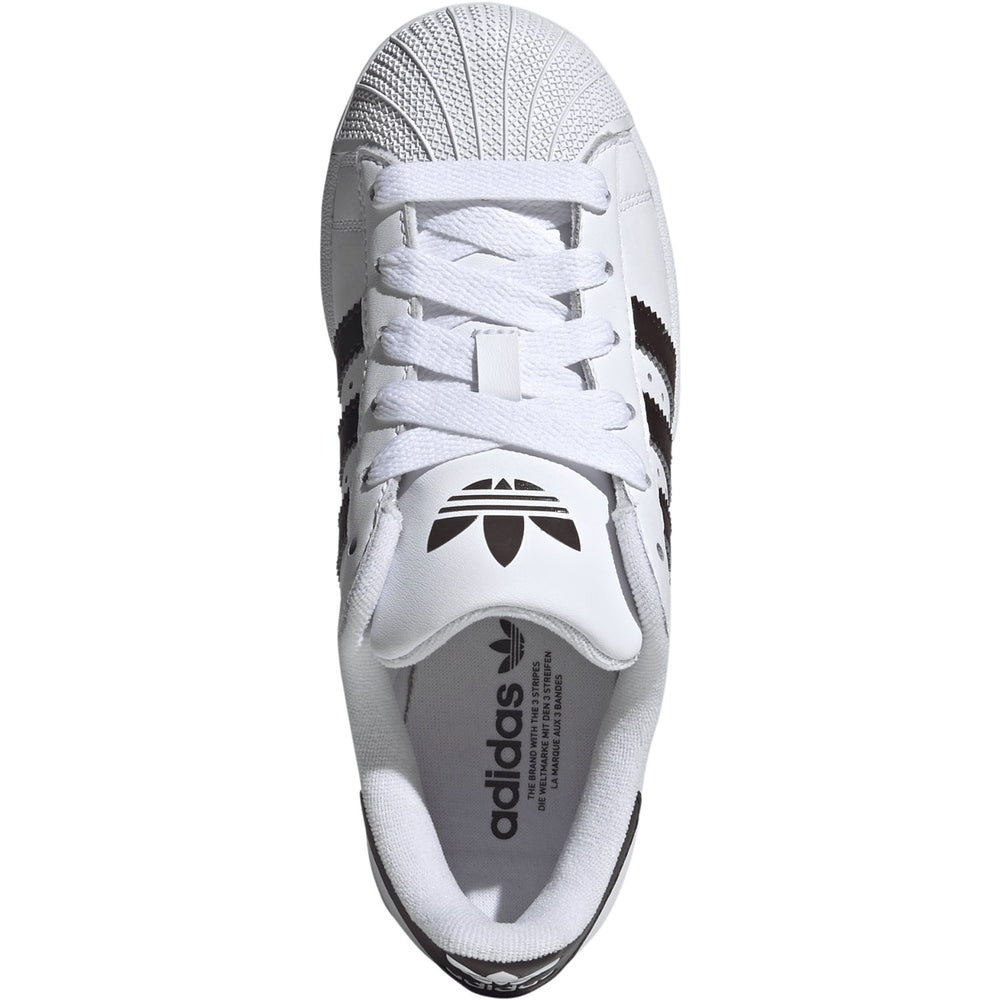 Køb adidas Originals Ftwr White/Aurora Coffee/Ftwr White Superstar Ii J Sneakers