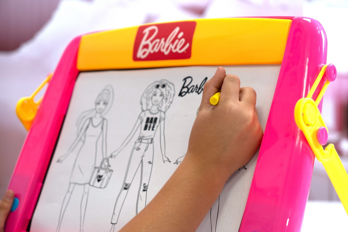 Barbie - Staffeli og tegnetavle - 4 in 1 Art Easel