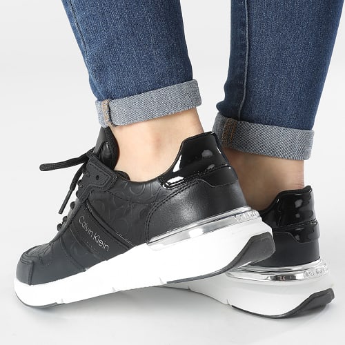Baskets Femme Flexi Runner Lace-Up 0872 Black