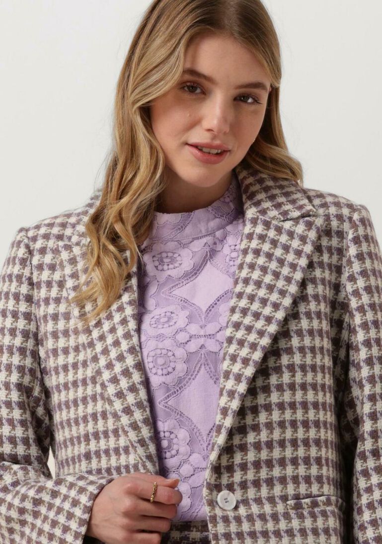 ANOTHER LABEL paarse another label blazer phillou blazer