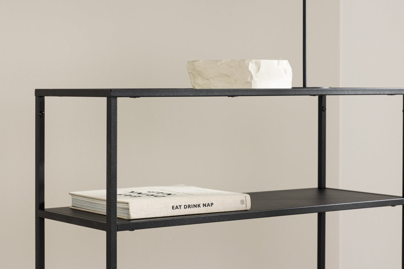 FjÃ´rd - Sidetable Zwart 30cm - Glas - BogÃ³ta