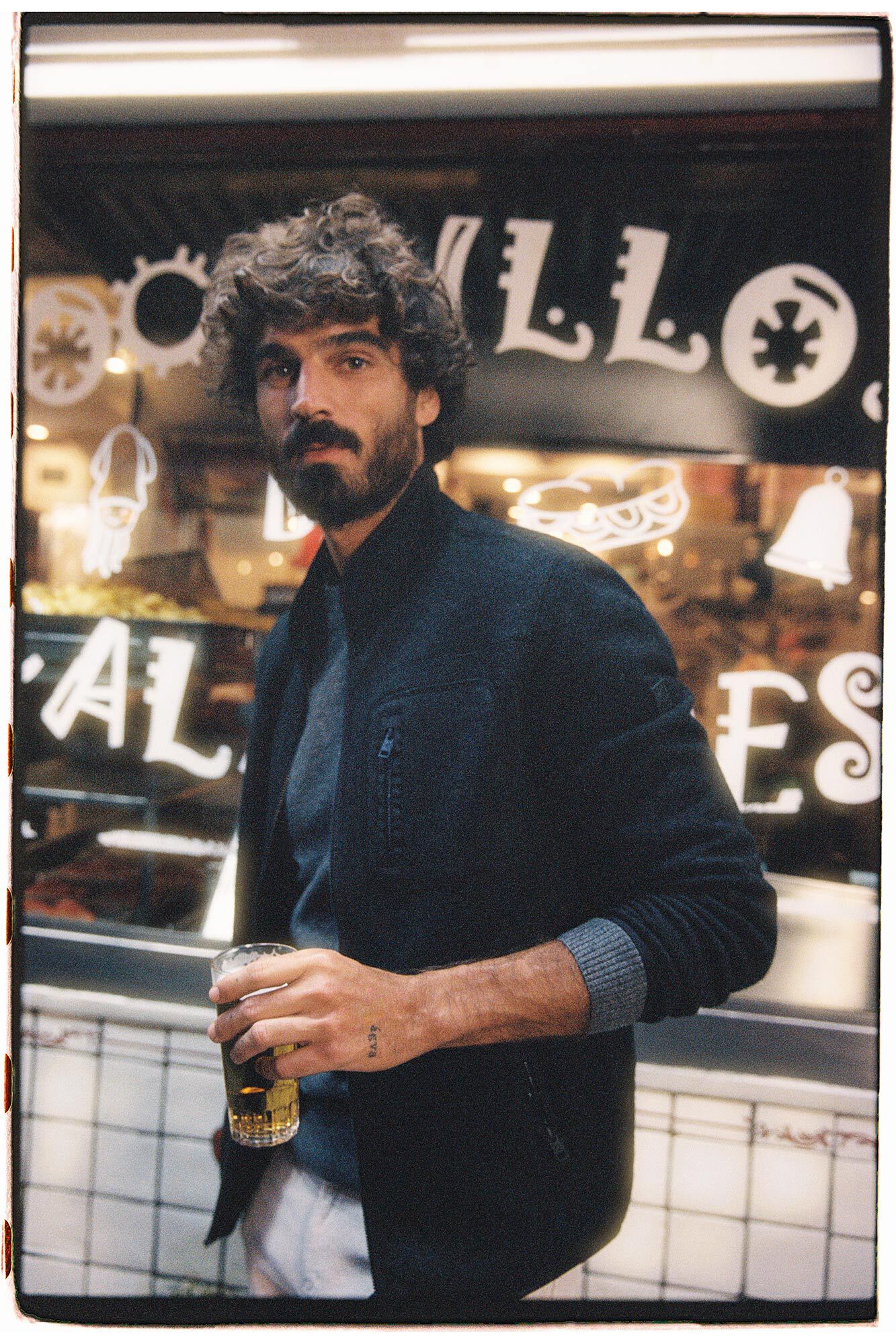 Jaqueta com zíper