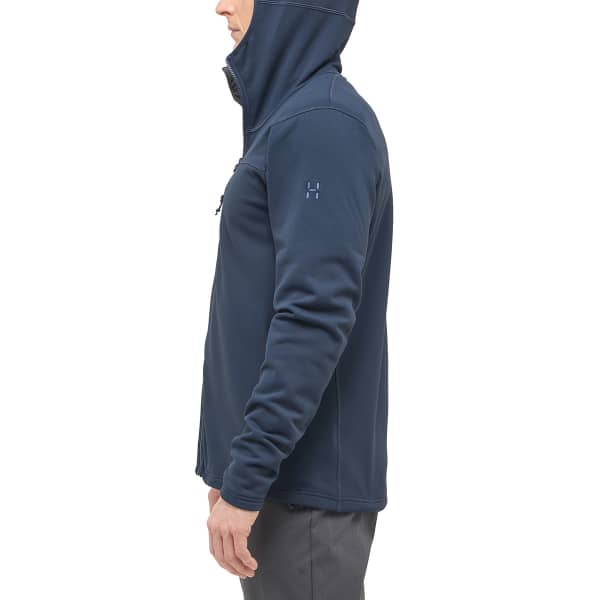 Veste polaire ski rando HAGLÖFS ROSSON MID HOOD M TARN BLUE