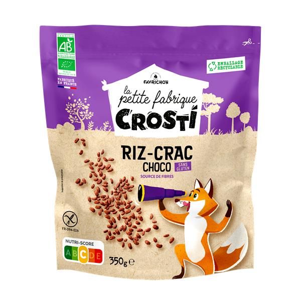 Arroz Tufado Biológico Com Chocolate, Sem Glúten