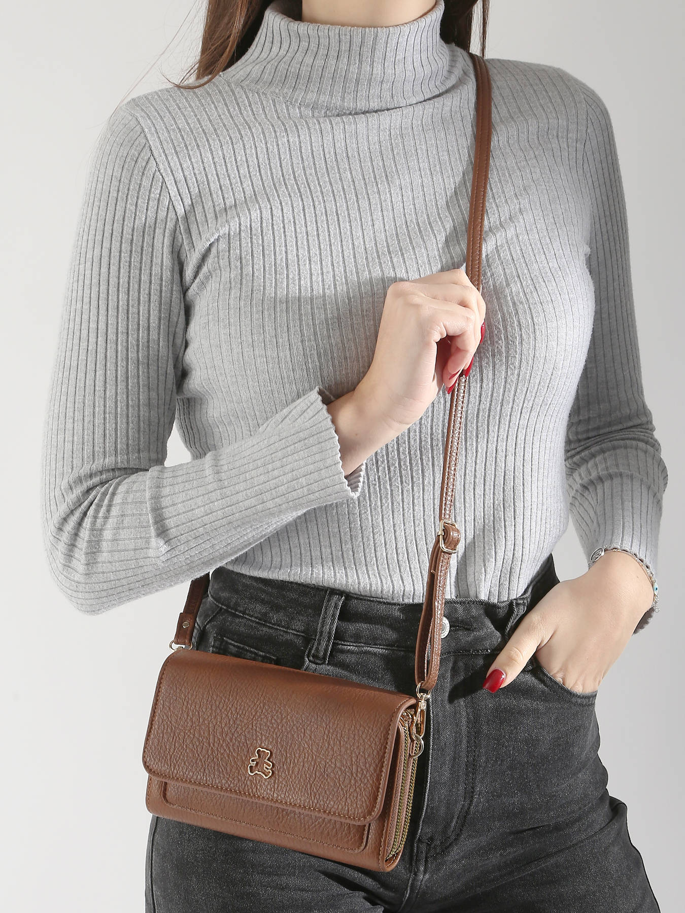 Sac bandoulire Zip LULU CASTAGNETTE