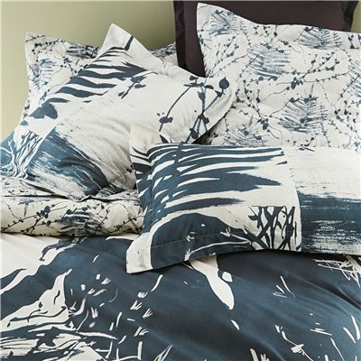 Linge de lit motif ombres - BECQUET CRÉATION