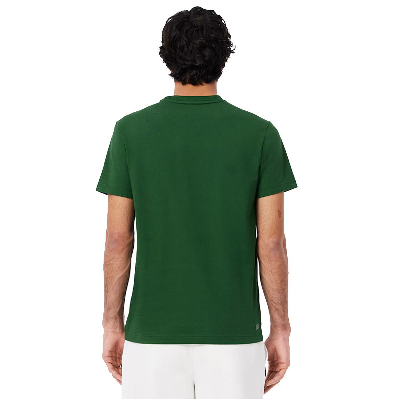Tee-shirt tennis homme Lacoste Heritage vert