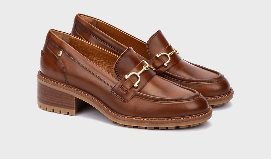 PIKOLINOS<br>Mocassins de couro Medina