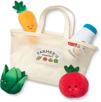 Melissa & Doug Lekesett Market Basket Fill & Spill