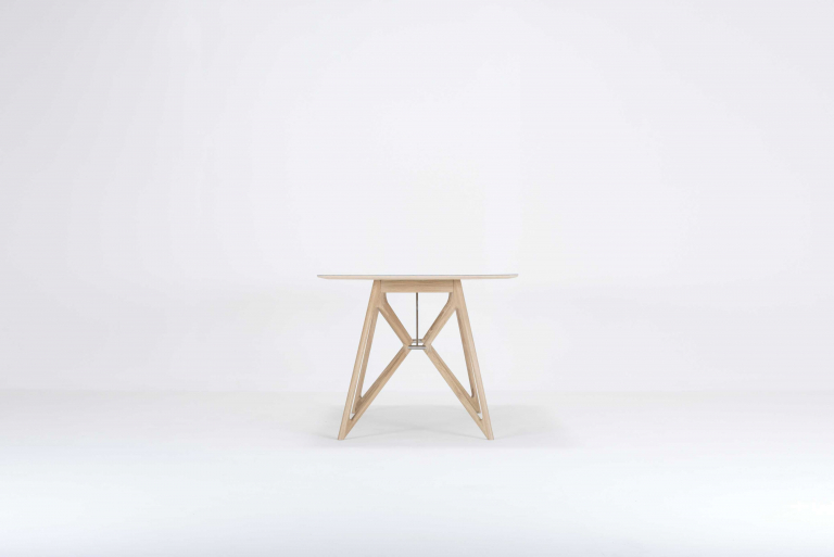 Gazzda Tink Tafel linoleum 160x90 whitewash Dark Olive