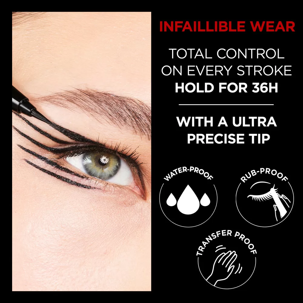 L'Oréal Paris Infaillible Grip 36H Micro-Fine Eyeliner - flere farver