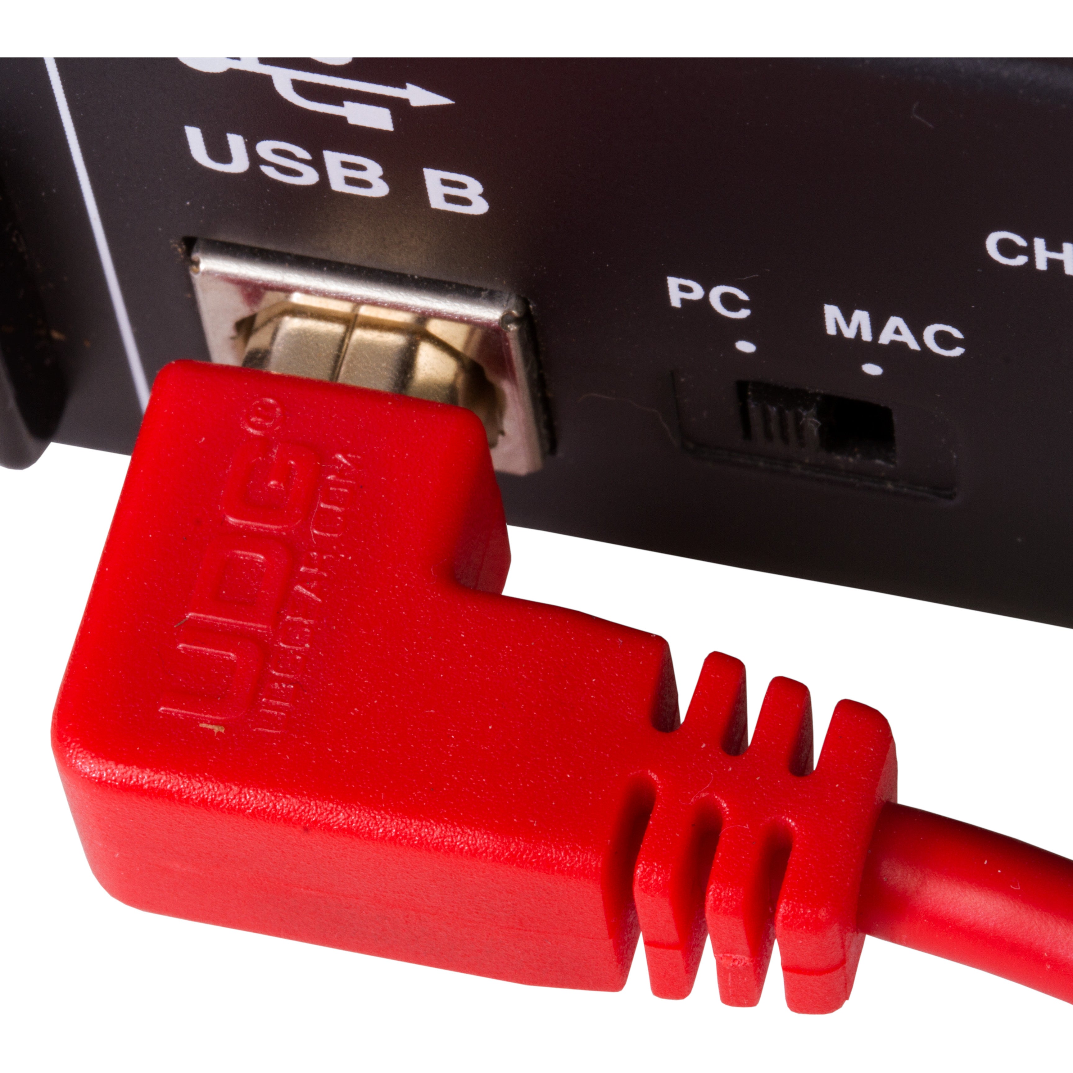 UDG U95006YL audio kabel USB 2.0 A-B haaks geel 3m