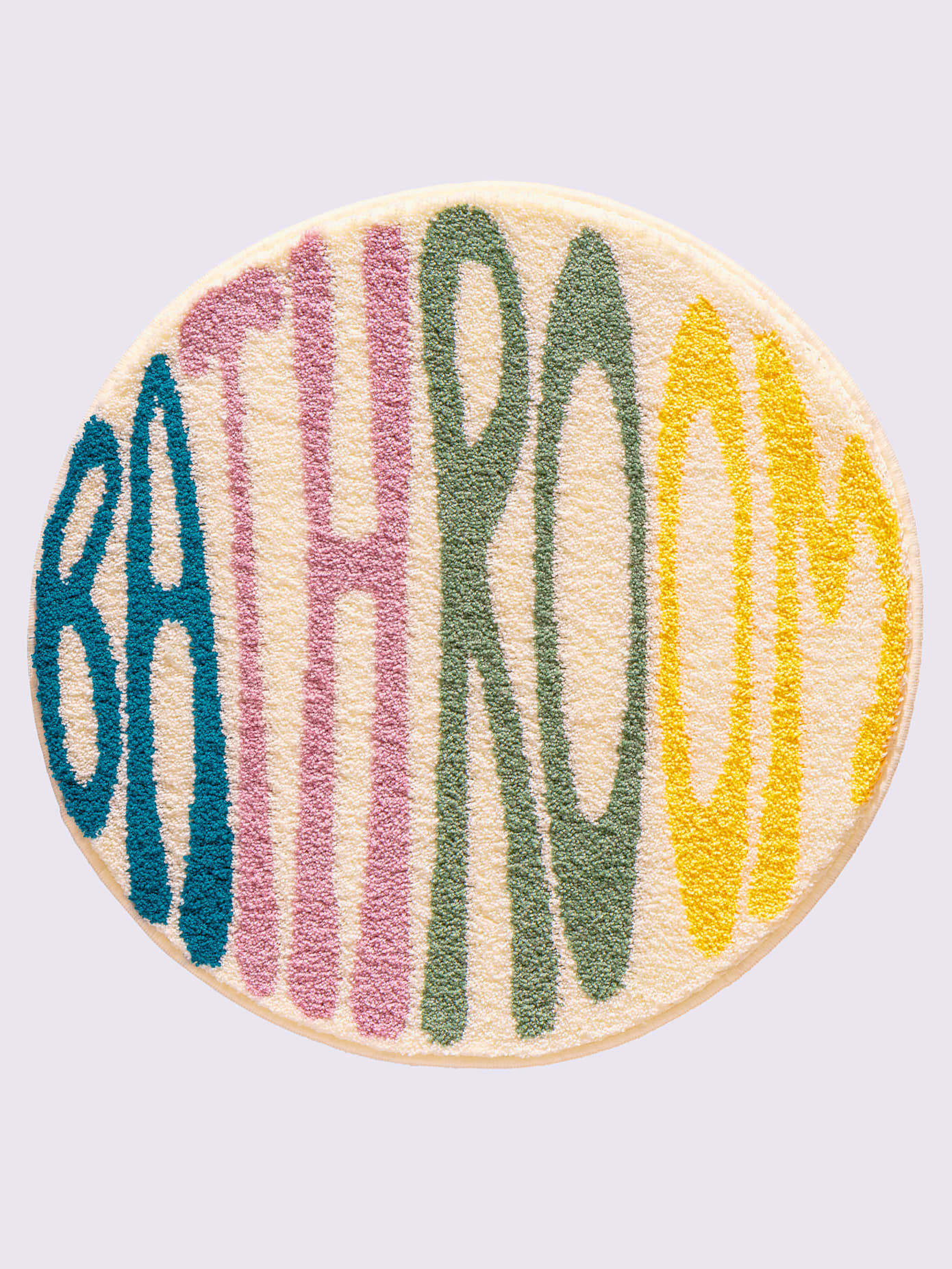 Tapis de bain acrylique facile d'entretien