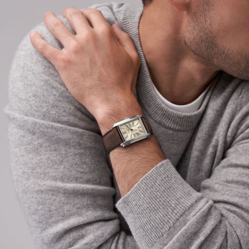Fossil Carraway FS6012 Herreur, Stål, 30 mm