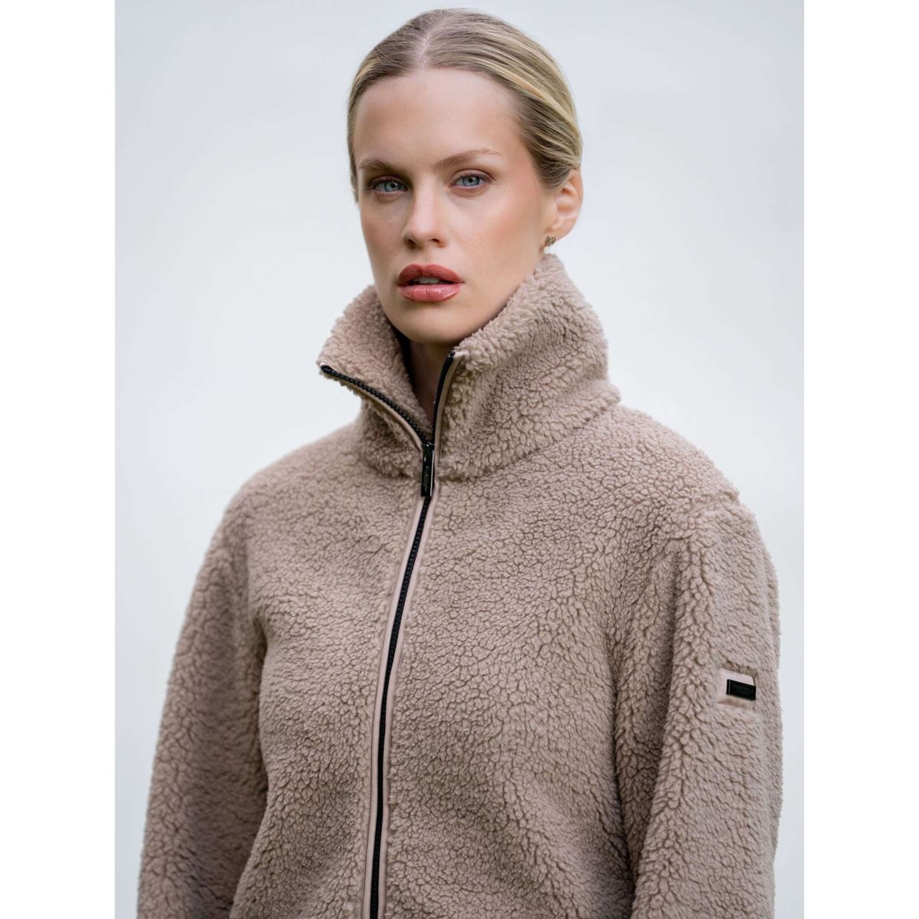 Equestrian Stockholm Fleece Jack Sand