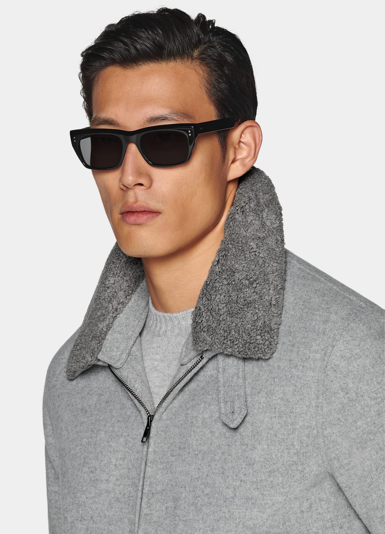 Bomber gris clair
