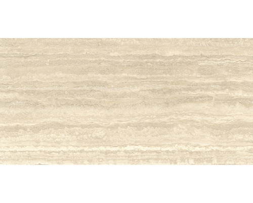 Porseleinen steengoed wand- en vloertegel Travertino Classico 60 x 120 x 1 cm mat gerectificeerd