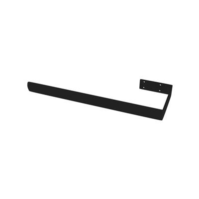 Eastbrook Hadleigh handdoekhouder voor radiator 50cm zwart mat