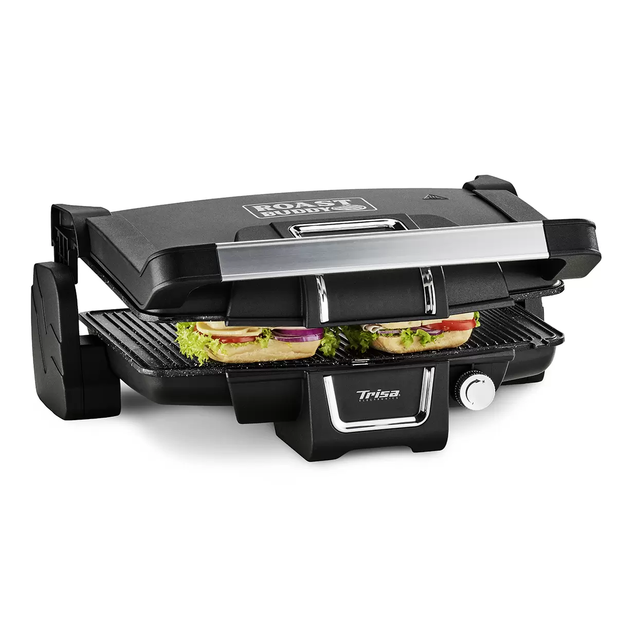 Doppelplatten Grill Trisa Roast Buddy Schwarz