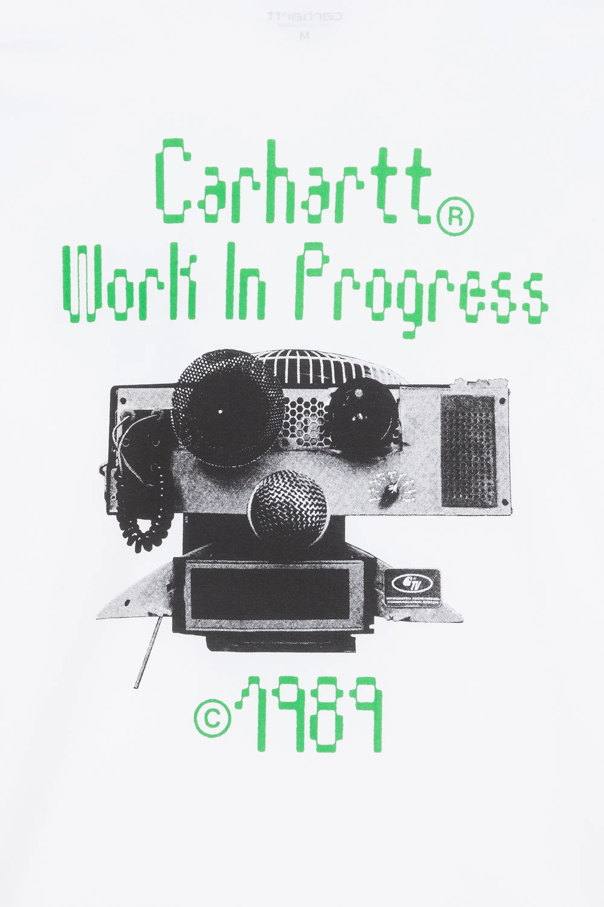 CARHARTT WIP T-shirt L/S Soundface T-Shirt Blanc