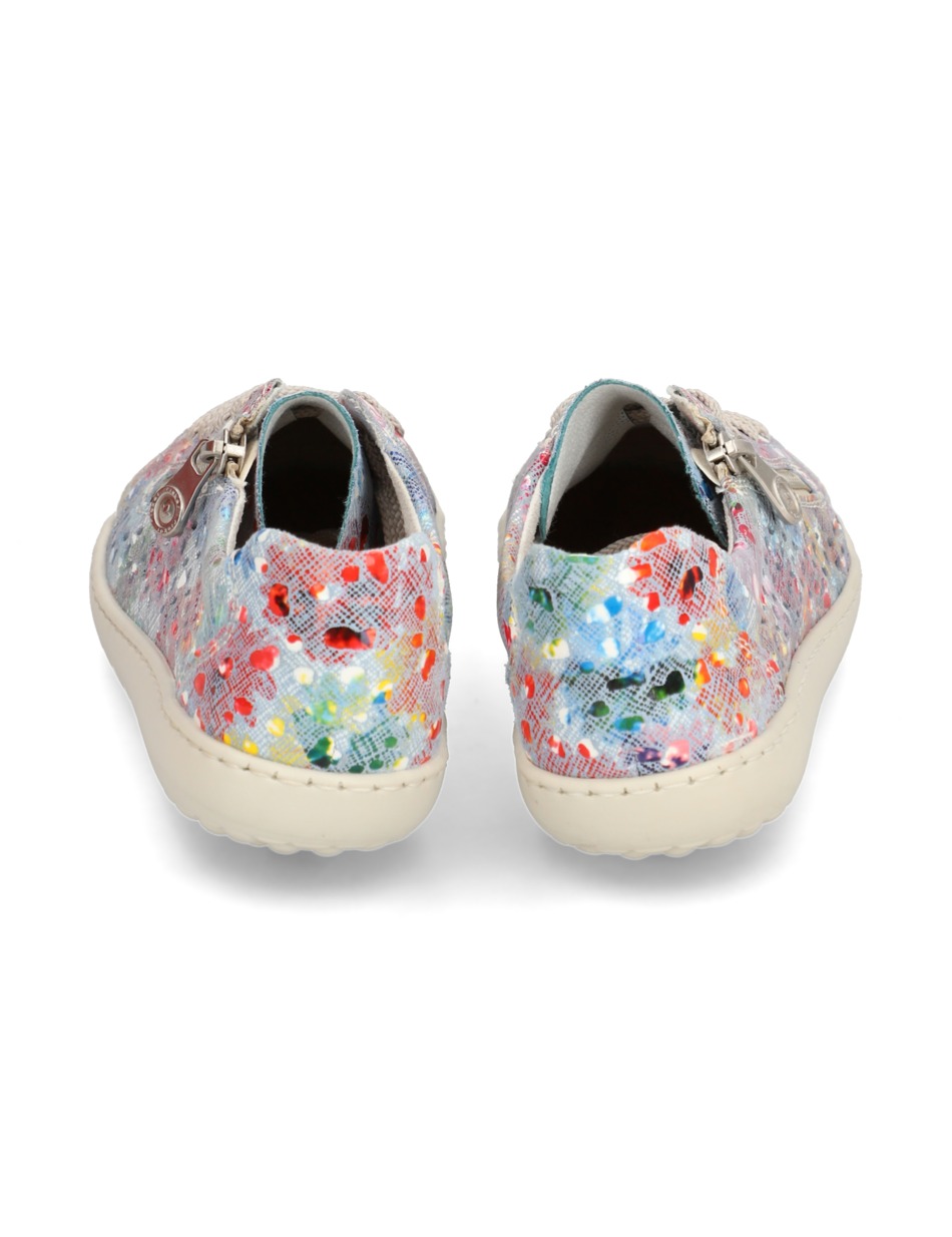 Lederkombination Sneaker