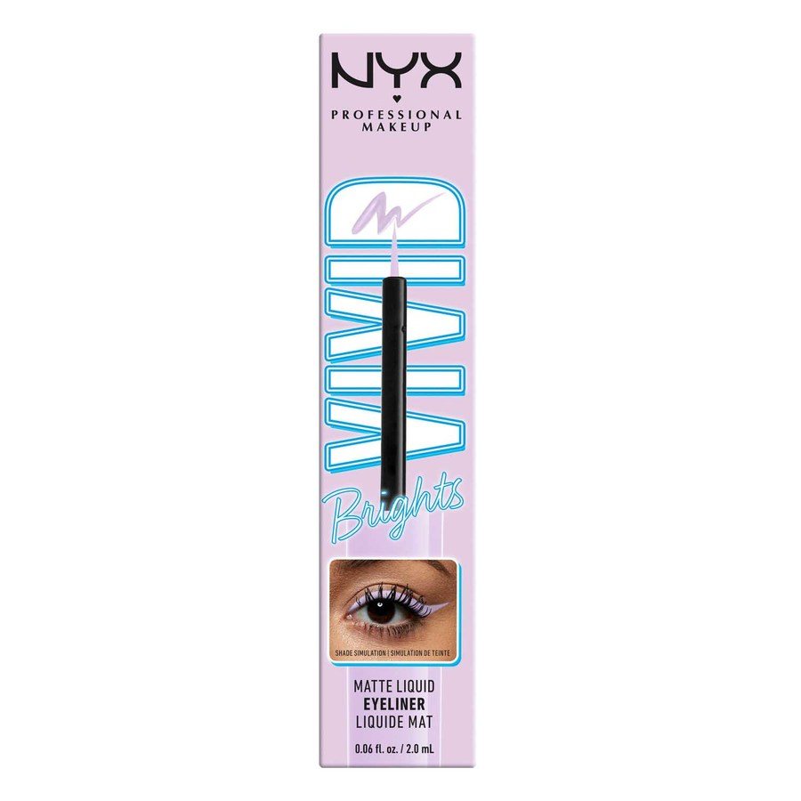 NYX Professional Makeup Vivid Bright Liquid Liner Liliac Link 07 2ml