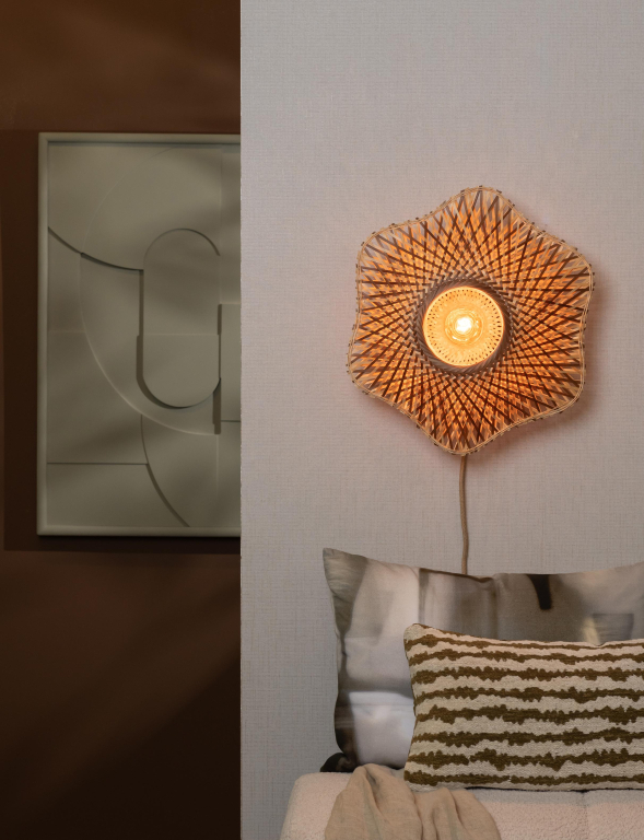 Good&Mojo Madura wandlamp Ø44