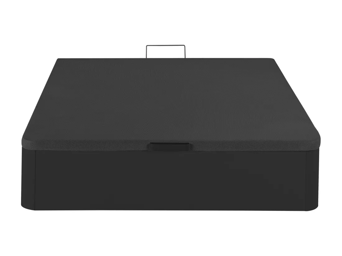 Sommier coffre 140 x 190 cm - Noir mat - HESTIA de YSMÉE