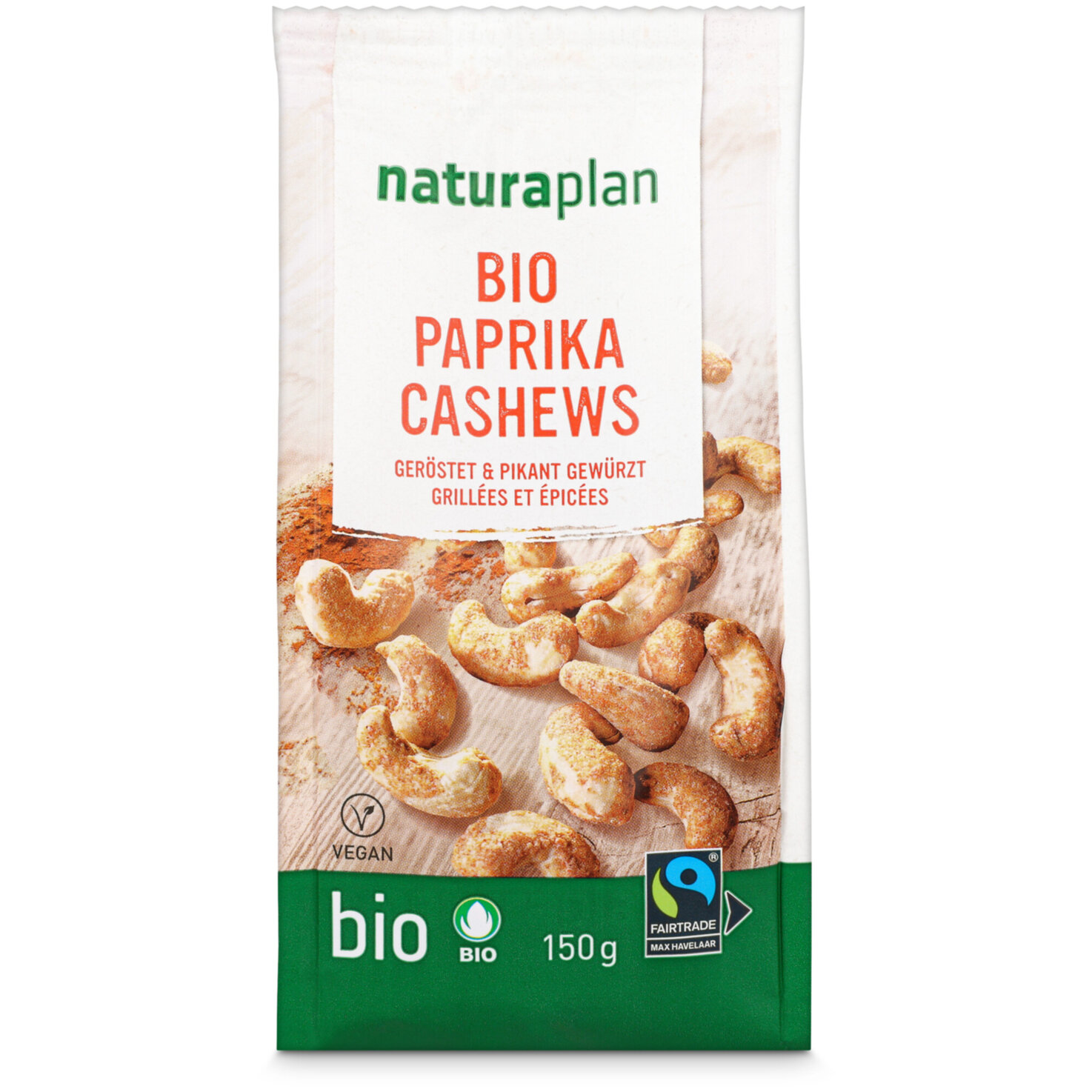 Naturaplan Bio Cashews Paprika
